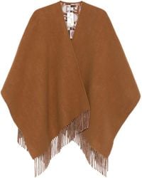 Fendi - Capa Con Detalle De Flecos - Lyst