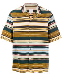 Paul Smith - Striped Short-sleeve Shirt - Lyst