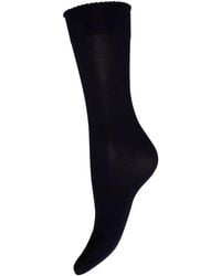 Wolford - 50 Natural Velvet-Effect Knee-High Socks - Lyst