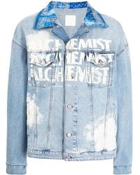 Alchemist - Logo-print Denim Jacket - Lyst