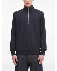 Paul Smith - Zip-Neck Multi-Stripe Sweatshirt - Lyst