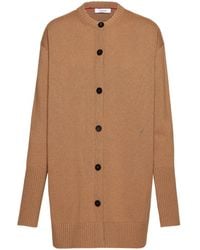 Ferragamo - Cashmere Cardigan Dress - Lyst