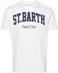 Mc2 Saint Barth - Padel Club Organic Cotton T-shirt - Lyst