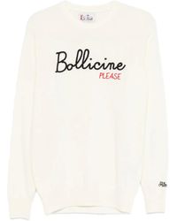 MC2 Saint Barth - Pull Heron À Logo Brodé - Lyst
