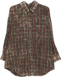 Juun.J - Camicia A Quadri - Lyst