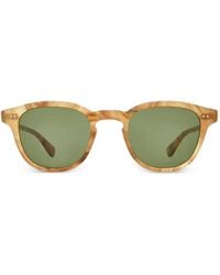Garrett Leight - Evan Round-Frame Sunglasses - Lyst