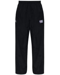 Balenciaga - X Nba Logo-Patch Track Pants - Lyst
