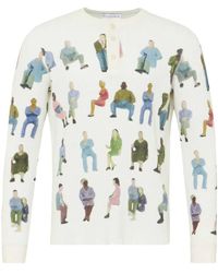 JW Anderson - Pullover Mit Waffelmuster - Lyst