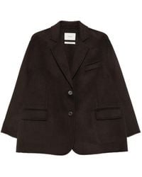 ViCOLO - Notched-Lapel Single-Breasted Coat - Lyst