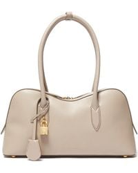 Stella McCartney - Ryder Padlock-Detail Grained Tote Bag - Lyst