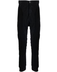 Masnada - Drop-crotch Cotton Trousers - Lyst