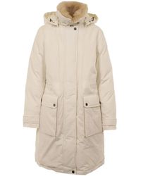 Woolrich - Versatile Mixed-Fabric Jacket - Lyst