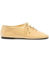 Proenza Schouler - Glove Lace-Up Ballet Flats - Lyst