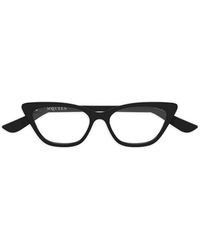 McQueen - Cat-Eye-Brille - Lyst
