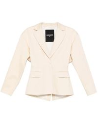 Patrizia Pepe - Slim Belted Blazer - Lyst