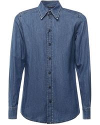 Dolce & Gabbana - Denim Shirts - Lyst