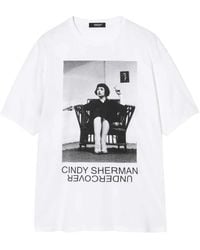Undercover - Cindy Sherman-Print Cotton T-Shirt - Lyst