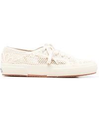 Superga - 2750 Sneakers Mit Blumenspitze - Lyst