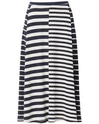 Rag & Bone - Gestricktes Hemd Mit Streifen - Lyst