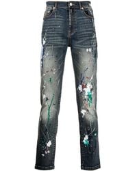 God's Masterful Children - Artist Hand-Painted Jeans - Lyst