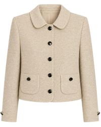 Tagliatore - Textured Button-Up Jacket - Lyst
