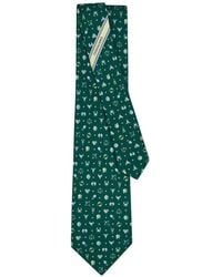 Ferragamo - Horoscope Print Silk Tie - Lyst
