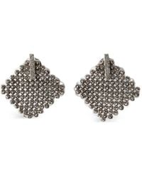 Brunello Cucinelli - Ohrstecker Aus Sterlingsilber - Lyst