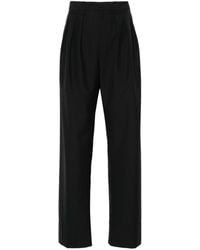 Lemaire - Pleat-detail Tailored Trousers - Lyst