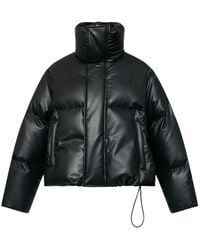 MM6 by Maison Margiela - Veste En Cuir Artificiel À Design Matelassé - Lyst