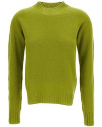 Drumohr - High-Neck Knitted Sweater - Lyst