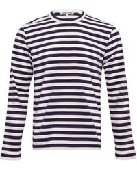 Comme des Garçons - Gestreiftes Langarmshirt - Lyst