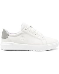 Timberland - Low-Top Leather Sneakers - Lyst