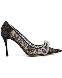 Mach & Mach - Double Bow Lace Pumps - Lyst