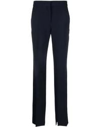 Stella McCartney - Split-Cuff Slim-Cut Trousers - Lyst
