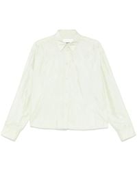 Jil Sander - Satin Shirt - Lyst
