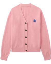 Adererror - Logo-Appliqué Cardigan - Lyst