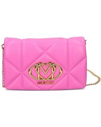 Love Moschino - Quilted Satchel Bag - Lyst