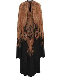 Zimmermann - Printed Long Dress - Lyst