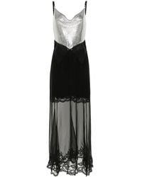 Rabanne - メッシュチェーン マキシドレス - Lyst