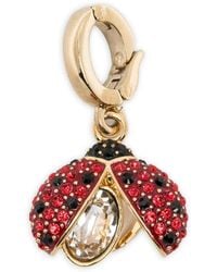 Swarovski - Idyllia Mxed Cuts Ladybug Charm - Lyst