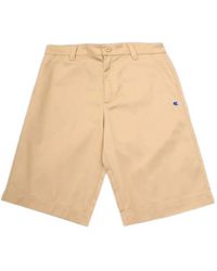 Champion - Logo Cargo Bermuda Shorts - Lyst