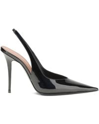 AMINA MUADDI - 105 Mm Anok Sling Slingback Pumps Met Puntige Neus - Lyst