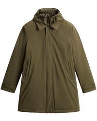 Woolrich - Layered Coat - Lyst