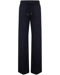 Moorer - Pinstripe Drawstring-Waist Trousers - Lyst