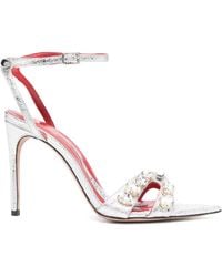HARDOT - 100 Mm Booty Sandalen - Lyst