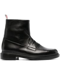 Thom Browne - Penny Loafer Ankle Boots - Lyst