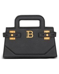 Balmain - B-buzz レザーハンドバッグ S - Lyst