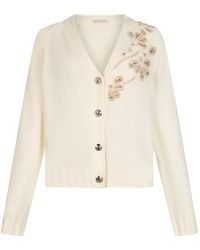 Liu Jo - Vest Met V-Hals En Sieraden - Lyst