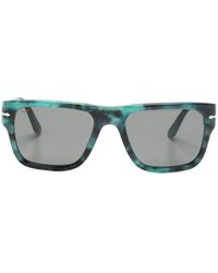 Persol - Tortoiseshell Square-Frame Sunglasses - Lyst