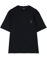 PS by Paul Smith - Embroidered Short-sleeve T-shirt - Lyst